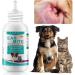 Ear Care For Dogs Ear Cleaner For Dogs Provides Relief For Yeast Infection Ear Mite Treatment For Pets Offers Relief For Pets Suffering From Ear Mites&Built-Up Wax And Dirt.For Puppy Cats And Dogs - Buy Online on GoSupps.com