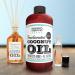 Premium Fractionated Coconut Oil 16 oz - Therapeutic Carrier Oil for Aromatherapy & Massage | Includes Pump & eBook - Buy Online on GoSupps.com