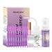 WENDY LASHES Lash Shampoo Kit 60ml Eyelash Cleanser For Lash Extension Lash Mousse Eyelash Extension Cleanser Gentle Lash Cleaning Kit With Brushes Comb Bottle And Eye Patch