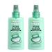 Garnier Hair Care Fructis Pure Clean Detangler + Air Dry, No Tangles or Frizz, Silicone Free and Paraben Freem Made With Aloe Extract and Vitamin E, 5 Fl Oz, 2 Count