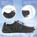 SAGUARO Unisex Barefoot Water Shoes Quick Drying Non-Slip Thick Sole Breathable | Sizes 36-48 | Black - Buy Online on GoSupps.com