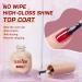 Lemecima Gel Nail Polish Base & Top Coat Set | Glossy & Long-Lasting | UV/LED Lamp Dry | 28+ Days Wear - Buy Online on GoSupps.com