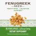 Nature's Way Fenugreek Seed Capsules - 180 Count | Supports Healthy Lactation* | Vegan Formula - Buy Online on GoSupps.com