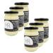 Marcel Recorbet Set of 6 Mayonnaise Summer White Truffle 2% 180 g Pot