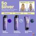 Matrix So Silver Conditioner 10.14 Fl Oz - Hydrating Treatment for Blonde & Silver Hair - Non-Color Depositing Formula for Color Treated or Bleached Hair - Nourishes Dry Brittle Strands - Packaging Varies - Buy Online on GoSupps.com