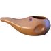 Sattvic Path Ergonomically Designed Hand-made Ceramic Neti Pot Clay Brown