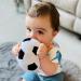 Playgro My First Football | Baby Toy for Motor & Sensory Skills | Soft Rattle | Children's Toy - White - Buy Online on GoSupps.com