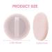 WLLHYF 12PCS Pink Cotton Makeup Powder Puffs - Round Velour Puffs for Face Powder, Loose Powder - Washable - Buy Online on GoSupps.com