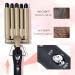Hair Crimper Iron 5 Barrel Curling Iron Wand - 0.6 Inch Ceramic Waver & Curler with Dual Temperature Settings for Perfect Waves - Buy Online on GoSupps.com