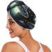 Flying Saucer Dark Cosmos Hair Towel 2 Pack - Super Absorbent Quick Dry Hair Turbans for Women & Girls - Buy Online on GoSupps.com