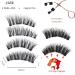 Dual Magnetic Eyelashes Kit - Natural Look, Reusable Fake Lashes - No Glue Needed - 3D False Eyelashes - Magnetic Lashes Extension Kit - Buy Online on GoSupps.com