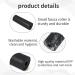 Fascia Roll Mini - Foam Roller for Pain Relief | Self-Massage Foot & Body Roller | Portable Black Fascia Roller for Gym & Travel (1 PC) - Buy Online on GoSupps.com