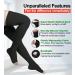 XXL Thigh High Compression Stockings - Open Toe Pair with Silicone Band - 20-30mmHg Firm Support for Varicose Veins, Edema, Swelling - Unisex Opaque Gradient Compression Socks in Black - Buy Online on GoSupps.com