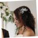 DOITOOL Bridal Hair Comb Clip Rhinestone Hair Comb Bridal Hair Side Comb Wedding Hair Accessories for Brides Bride Hair Comb Bride Hair Accessories Rhinestones Iron Sheets The Flowers - Buy Online on GoSupps.com