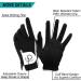 FINGER TEN Men's RainGrip Golf Gloves 6 Pack - Black M/Large LH & RH, Hot Wet Weather Comfort, Durable Design - Extra Value Set - Buy Online on GoSupps.com