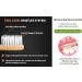 Bamboo Kids Toothbrushes Rainbow 5 Pack Childrens Toothbrush Set Premium Medium Soft Bristles Manual Tooth Brushes Kit Eco-Friendly Wooden Handle Toothbrushes for Children - Buy Online on GoSupps.com