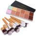 Roseflower 12 Colors Foundation Concealer Palette + 11 Makeup Brushes - Professional Highlight & Contour Kit for All Skin Tones - Buy Online on GoSupps.com