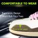 4 Pairs Shoe Crease Protectors for Air Force 1, Jordan 1, Dunk Low | Anti Crease Guards for Sneakers | Men's 7.5-12 Women's 5-8.5 | White+Black - Buy Online on GoSupps.com