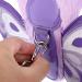 BTSKY Fluff Butterfly Toddler Walking Harness | Kids Safety Rein Leash Strap in Purple - Buy Online on GoSupps.com