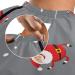 Waterproof Cartoon Santa Barber Cape - Cheetah Haircut Bib for Men & Unisex | Shop Internationally - Buy Online on GoSupps.com