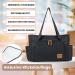 Micu Micu Wrap Bag Stroller with Diaper Pad - Large Capacity Waterproof Mommy & Clinic Bag | 50x14x30cm Black - Buy Online on GoSupps.com