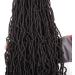 Xtrend 5 Packs 36 Inch Nu Faux Locs Crochet Hair Long Dark Brown Pre looped Gypsy Locs Crochet Hair Synthetic Goddess Faux Locs Braids Hair Natural Wavy Dreadlock Braids Hair Extensions 4# 36 Inch (Pack of 5) 4# - Buy Online on GoSupps.com