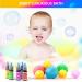 20 Colors Bath Bomb Soap Dye - Food Grade Skin Safe Liquid Colorant for Soap Making - Vibrant Neon Coloring for DIY Bath Bombs, Soap, Bath Salts - Slime and Clay Crafting - Buy Online on GoSupps.com