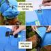 Bella & Balu Waterproof Dog Coat with Hood & Reflectors | Safe Walking & Play | Large Orange - Buy Online on GoSupps.com