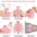 Yungden Hot Water Bottle with Waist Cover - Cute Animal Wrap Around Warm Water Bottle Belt for Pain Relief - Pink-Little Bear - Buy Online on GoSupps.com