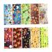 10 Sheets Halloween Nail Foil Transfers Stickers Pumpkin Spider Skull Ghost Witch Nail Decals Festival Party Supplies Decoration Manicure Tips Wraps.