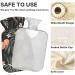 Naanle Hawaii Flower Monkey Hot Water Bottle - 1L Transparent Cover | Heat & Cold Therapy for Pain Relief - Buy Online on GoSupps.com