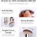 Ryaupy Set of 2 make-up brushes concealer brushes foundation brushes with soft synthetic fibre for concealer liquid foundation - Buy Online on GoSupps.com