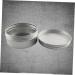 NUSITOU Box Travel Jars for Creams Aluminum Wallet Salve Jar Tins Aluminum Tin Containers Empty Cream Jar Aluminum Cans Round Tea Tin Face Night Cream Face Cream Jars Screw Lid Round Tin medium Silver - Buy Online on GoSupps.com