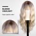 Haircube Gold Blonde Highlighted Long Curly Wig with Pony - Natural Heat-Resistant Synthetic Hairstyle for Fashionable Looks - Buy Online on GoSupps.com