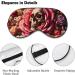 Skull Rose Spring Floral Sleep Mask | Adjustable Light Blocking Eye Mask for Men & Women - Buy Online on GoSupps.com