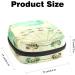 Buy Menstrual Bag with Zipper - Stylish Ladies Napkin & Tampon Collection Bag for Women & Girls (Ferris Wheel) | International Shipping Available - Buy Online on GoSupps.com