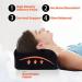 Memory Foam Lash Pillow for Eyelash Extensions | Ergonomic Curve, Neck Pain Relief | Contour Beauty Salon Bed Pillow (Black) - Buy Online on GoSupps.com