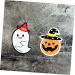 OFFSCH 50pcs Halloween Candy Tag Lollipop Decoration Lollipop Card Halloween Decor Packaging Decoration Card Lollipop Packaging Card Tooth Charms Message Card Pencil Caps Pumpkin Ghost - Buy Online on GoSupps.com