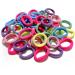 50-Piece Candy Color Seamless Elastics Hair Ties for Girls - Ponytail Holders & Hair Accessories - Multicolor Mix - Buy Online on GoSupps.com