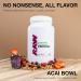 RAW Vegan Protein Powder - Acai Bowl | 20g Plant-Based Protein Vitamins for Muscle Growth Low-Fat & Low Carb - 25 Servings - Buy Online on GoSupps.com