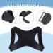 2 Pcs Comfortable Posture Corrector Set for Men and Women - Upper & Lower Back Support Brace for Pain Relief - Adjustable Spinal Straightener for Shoulder and Neck - Physio Active Wear - Buy Online on GoSupps.com