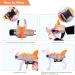 Cit toile Dog Life Jacket - Safe & Lightweight Swimming Vest for Small Medium & Large Dogs - Reflective Handle - Orange - Buy Online on GoSupps.com