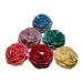 Set of 6 Beautiful Peony Flower-Shaped Scented Candles - Perfect for Special Occasions.