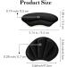 WLLHYF Heel Grips Liner Cushions - 4 Pairs, Black - Prevent Skin Rubbing and Blisters, Improve Shoe Fit - Ideal for High Heels and Sports Shoes - Buy Online on GoSupps.com