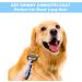 JJYPET 2 in 1 Pet Undercoat Rake for Deshedding & Dematting - Dog Cat Grooming Tool - Shedding Comb for Large Small Dogs Cats - Long/Short Hair Remover - Blue - Buy Online on GoSupps.com