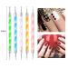 5PCS Dotting Pen Set - Rhinestone Nail Art Tools for Dots & Marbleizing | Perfect for Creative Nail Designs - Buy Online on GoSupps.com