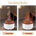 Buy McBazel Volcano Aroma Diffuser - 560ml with Timer Light Change & Remote Control | EU Connector - White/Crack - Buy Online on GoSupps.com