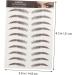 FOMIYES 45 sheets Eyebrows Shaping Temporary Imitation Transfers Hairlike Eyebrow Sticker False Artificial - Buy Online on GoSupps.com