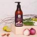 Nutriglow Natural S Onion Hair Shampoo with Bhringraj Oil - Anti Dandruff & Hair Fall Treatment 150ml | International Shipping Available - Buy Online on GoSupps.com