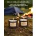 IZIDDO Scented Candles - Outdoor Patio Candles Rose & Amber Musk 6.5oz | Natural Gift for Men - Strong Aroma for Home - Buy Online on GoSupps.com